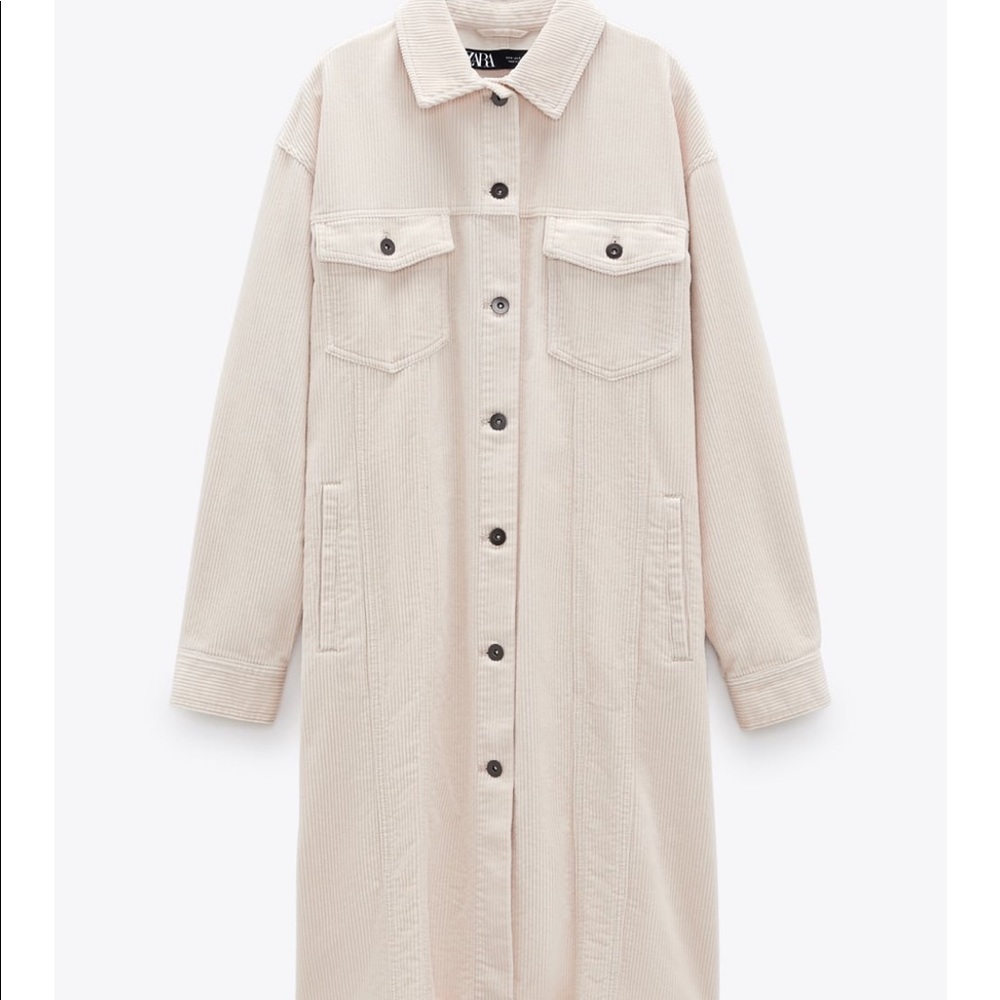 Zara Corduroy Overshirt - Picture 4 of 6